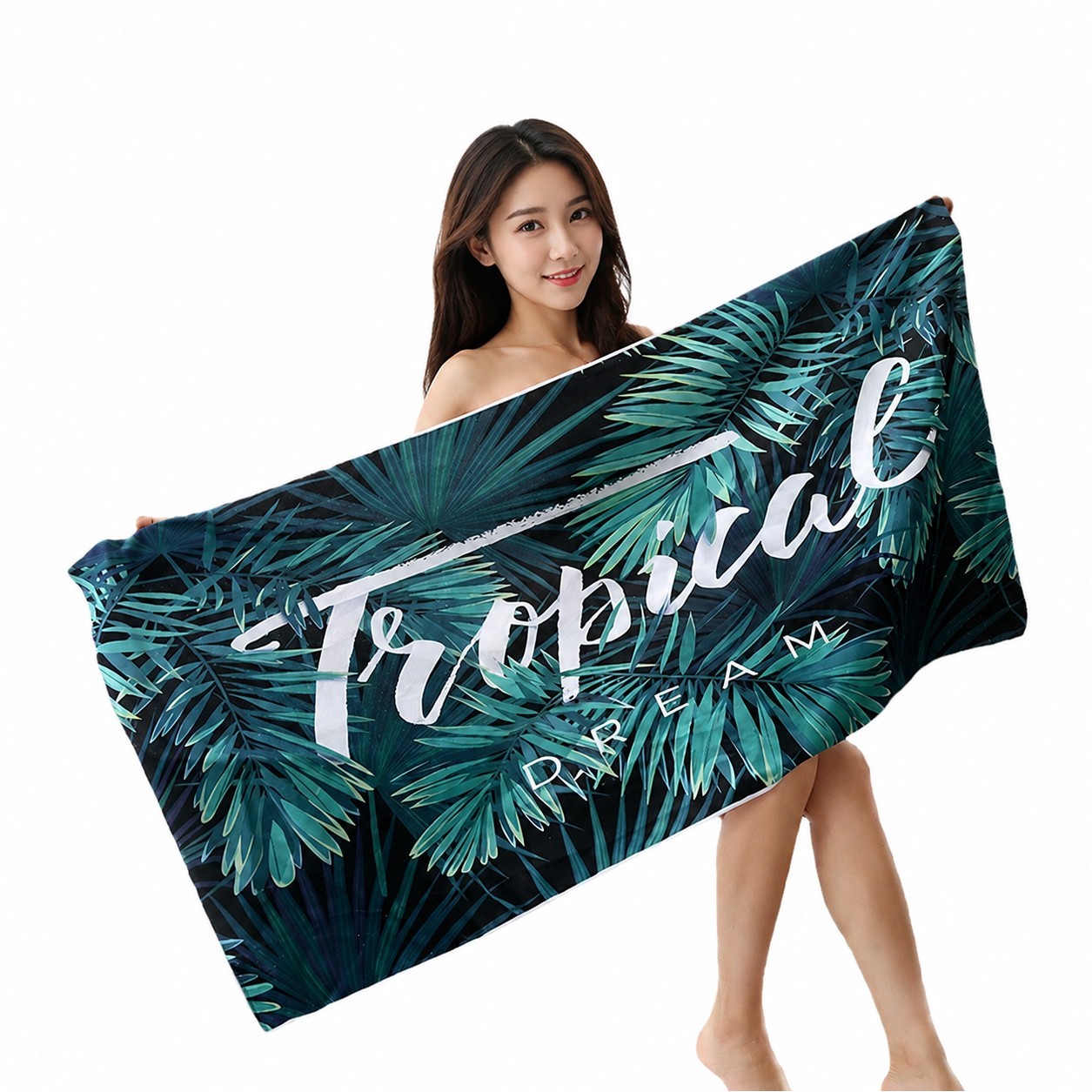 28"x59" Microfiber Quick Dry Beach Towel