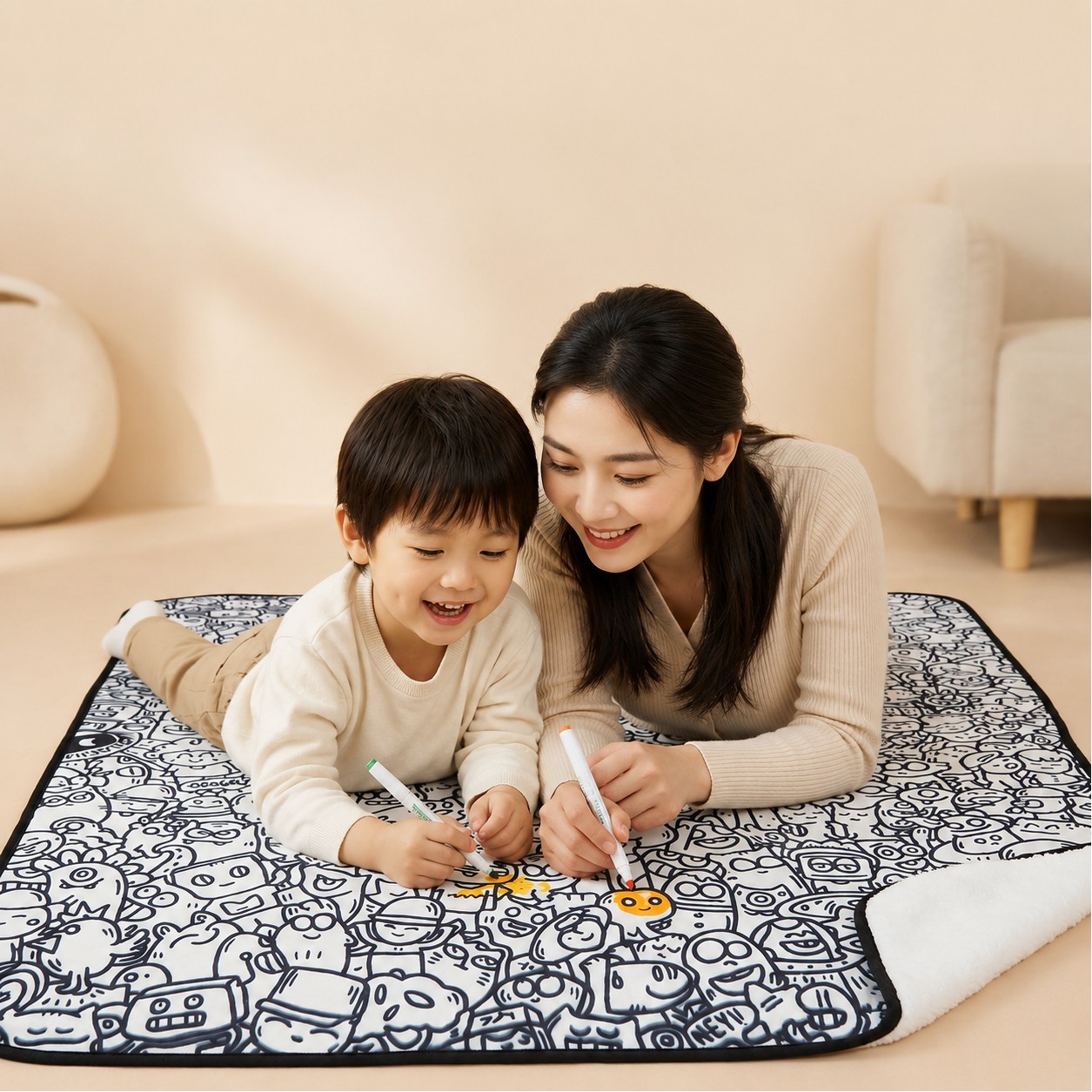 DIY Doodle Blanket