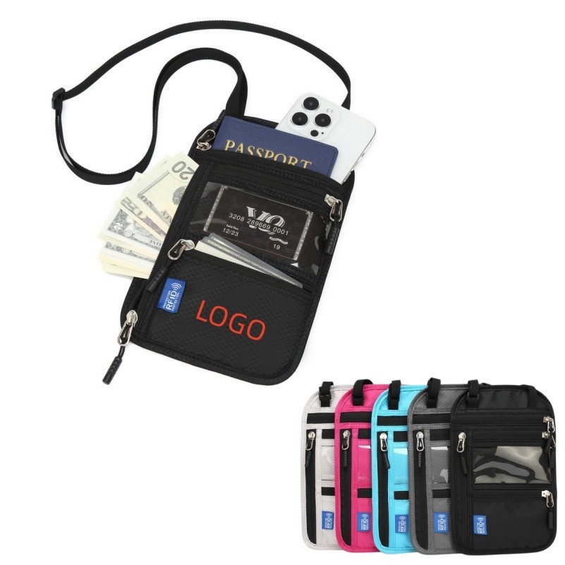 Travel Passport Holder With RFID Blocking