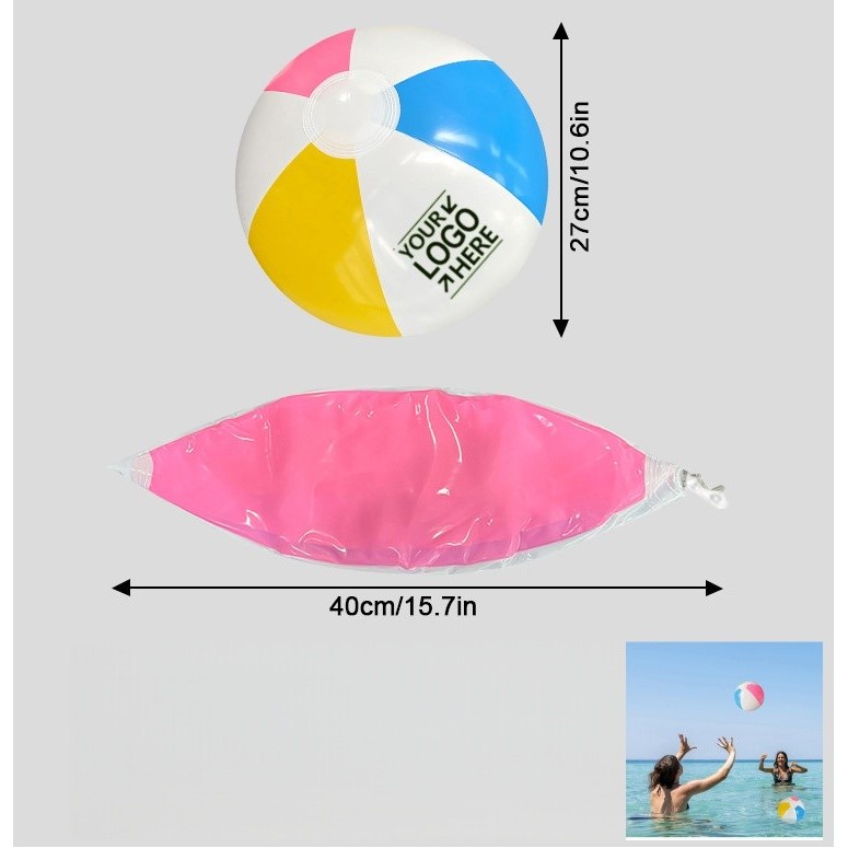 16'' Four-Tone Beach Ball