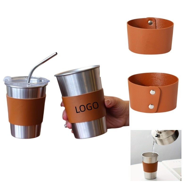 Leather Cup Sleeves
