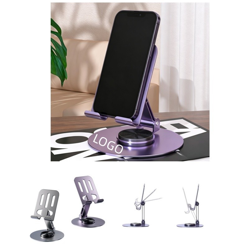 360° Rotatable Folding Metal Phone Stand