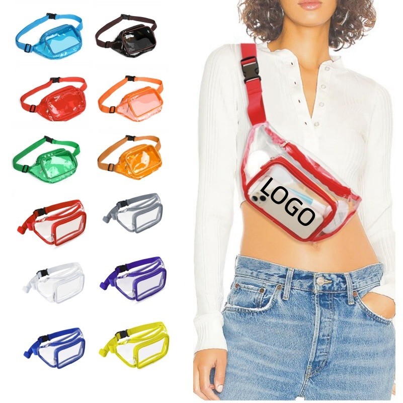 Clear PVC Vinyl Waist Pack