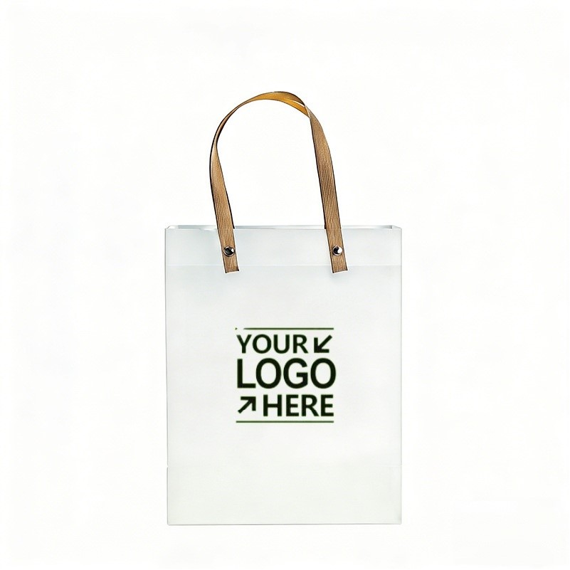 Clear Plastic Gift Bag with Handle