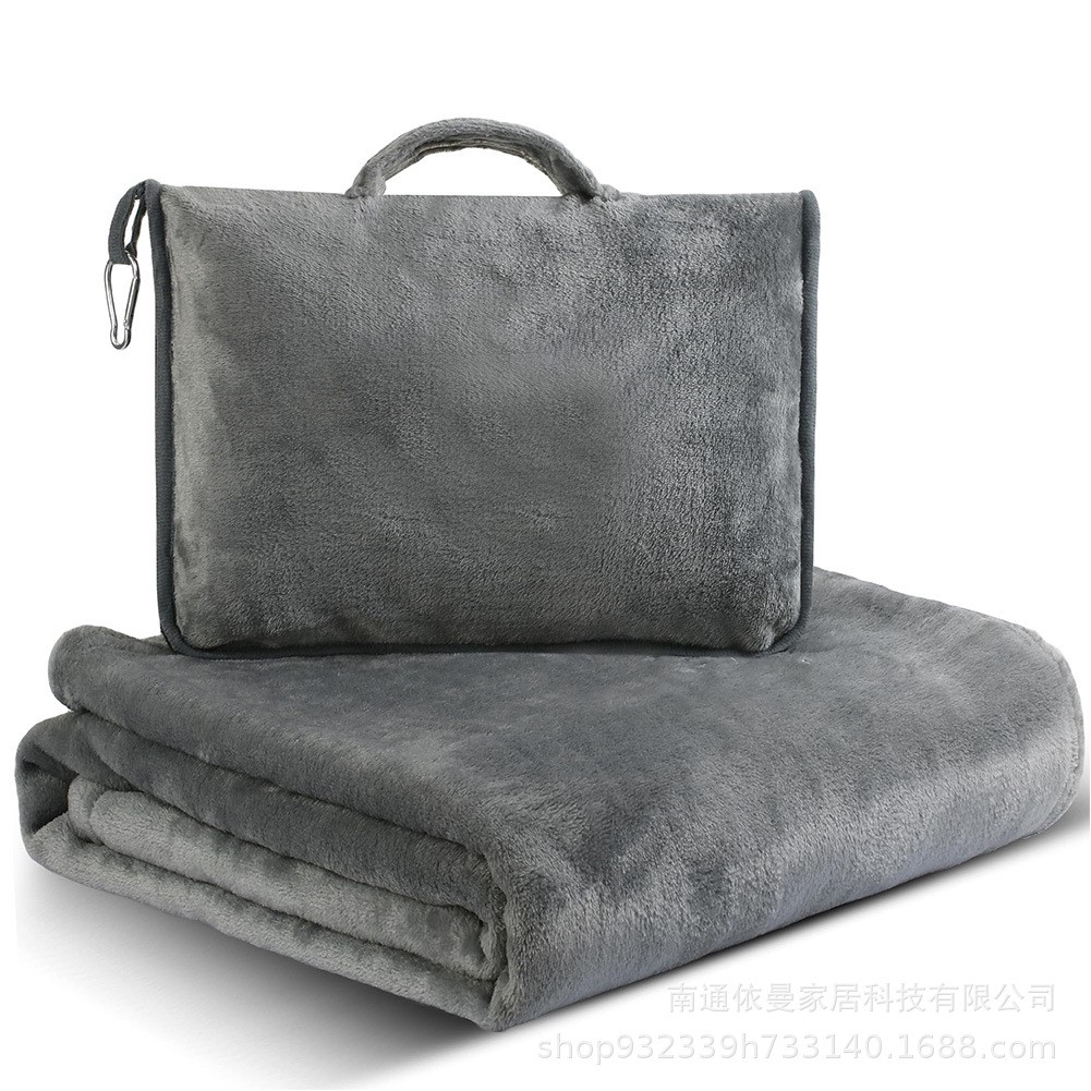 2-in-1 Travel Pillow Blanket