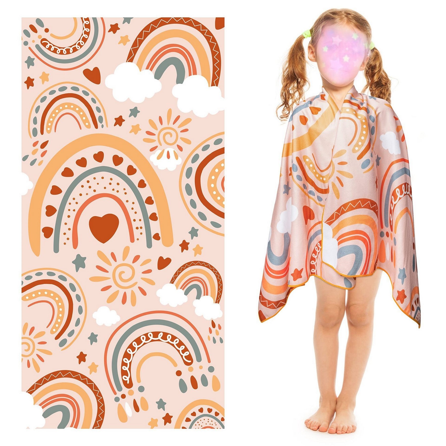 24X47" Kids' Microfiber Beach Towel