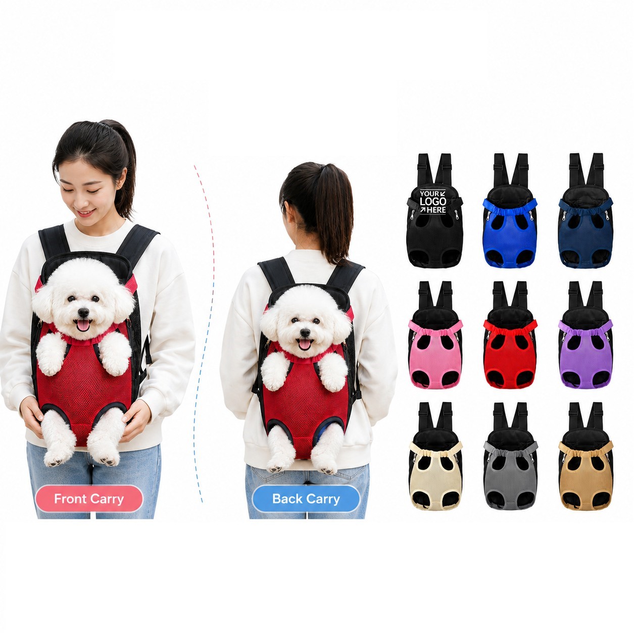 Large Pet Carrier Backpack