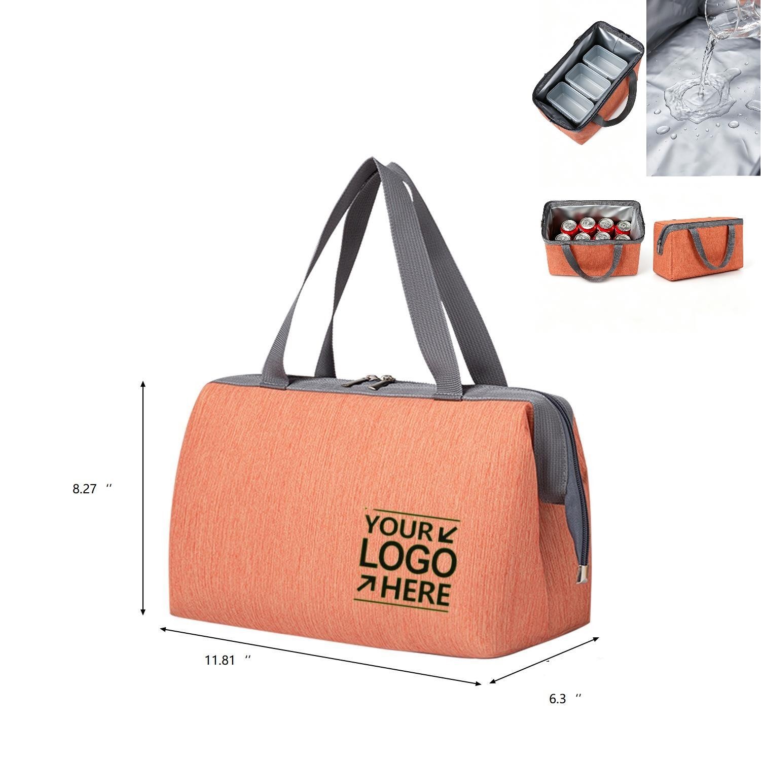 Large Insulated Lunch Tote Bag