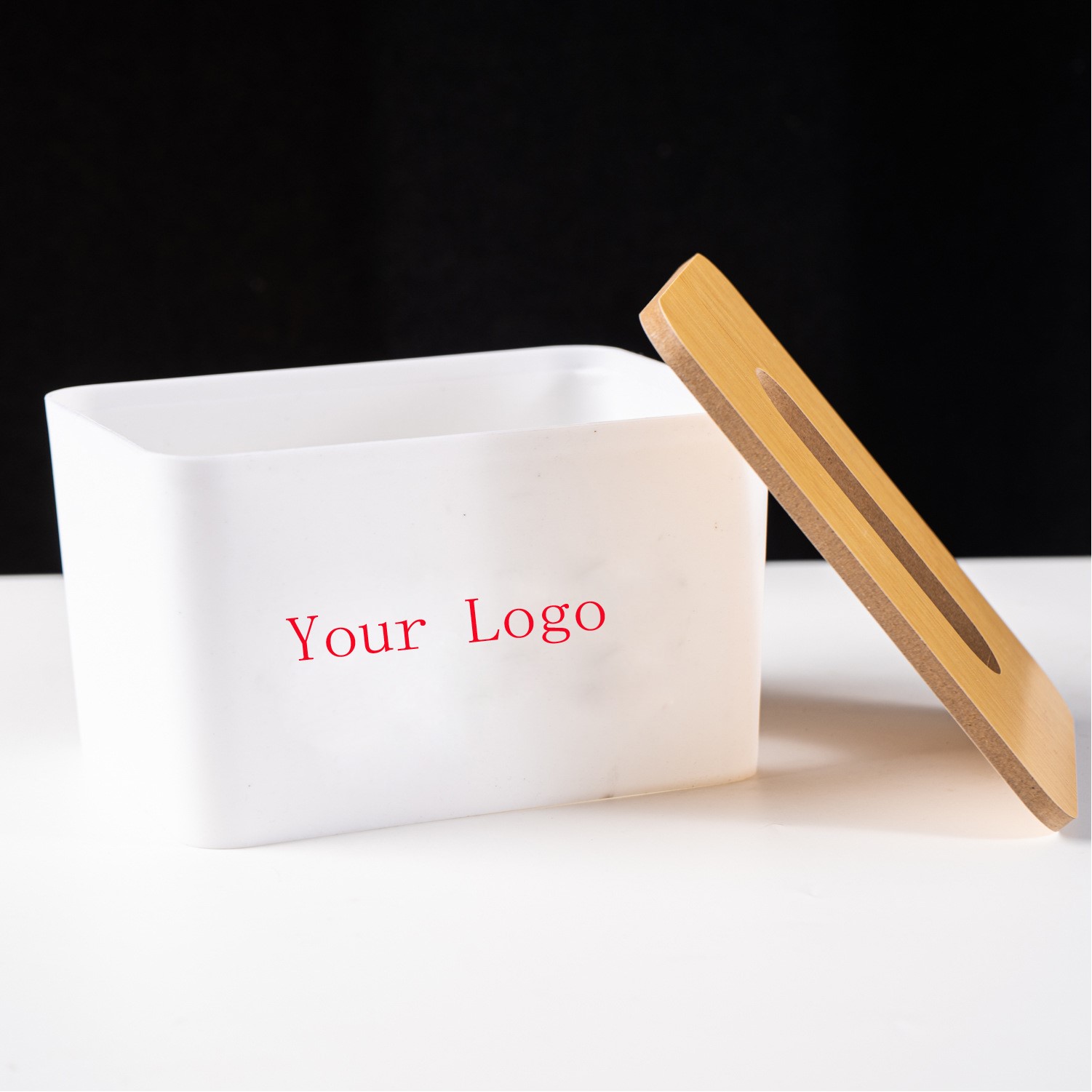 Rectangular Desktop Tissue Box
