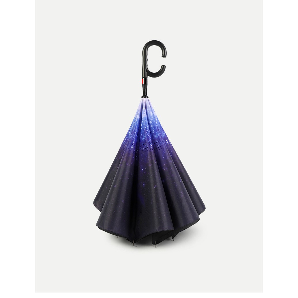 Large Windproof Reverse Inverted Umbrella
