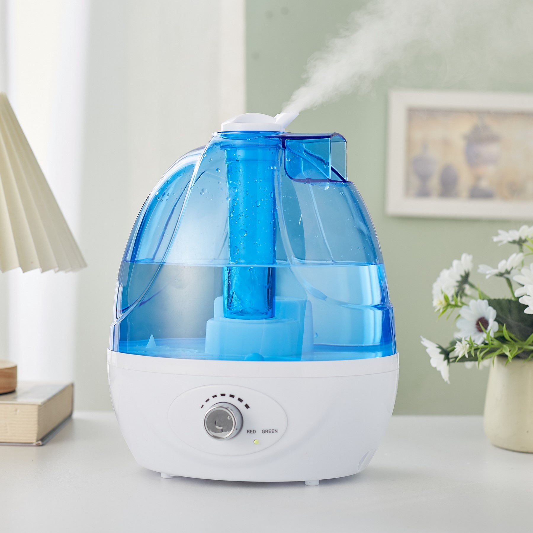 Ultrasonic Humidifier Adjustable Air Moisturizer Home Office