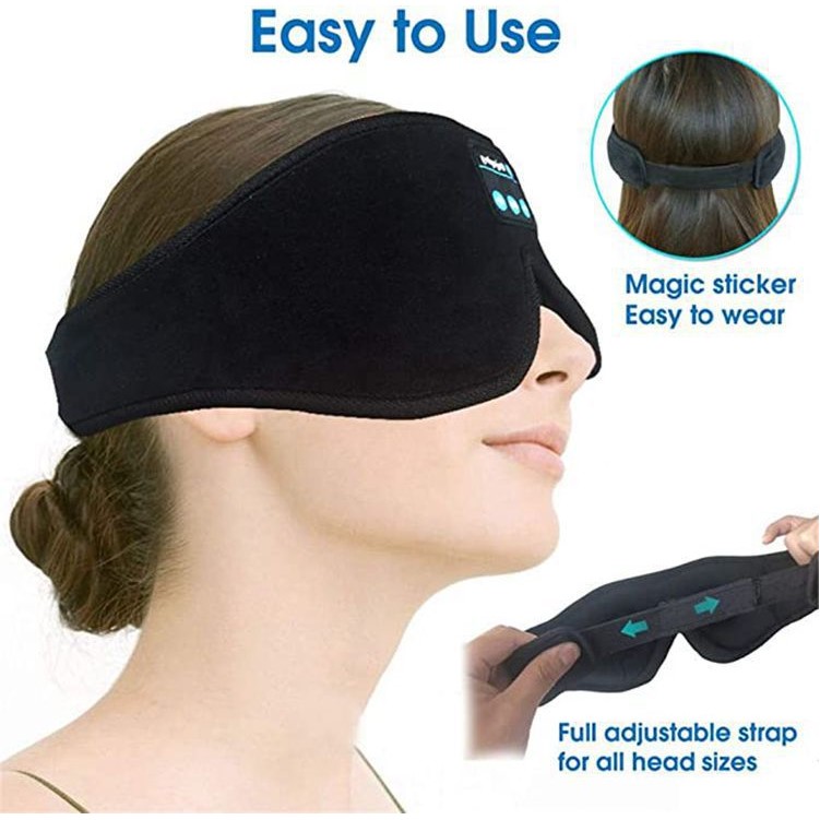 3D Wireless Bluetooth 5.0 Music Eye Mask