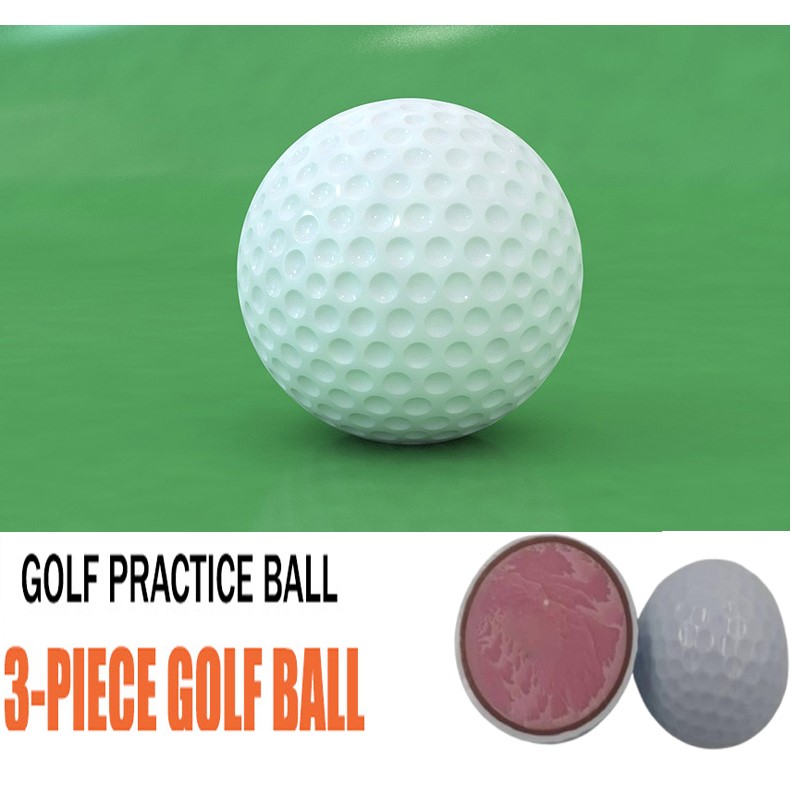 White Golf Ball -1.677" Gift Ball-3 Piece Golf Ball