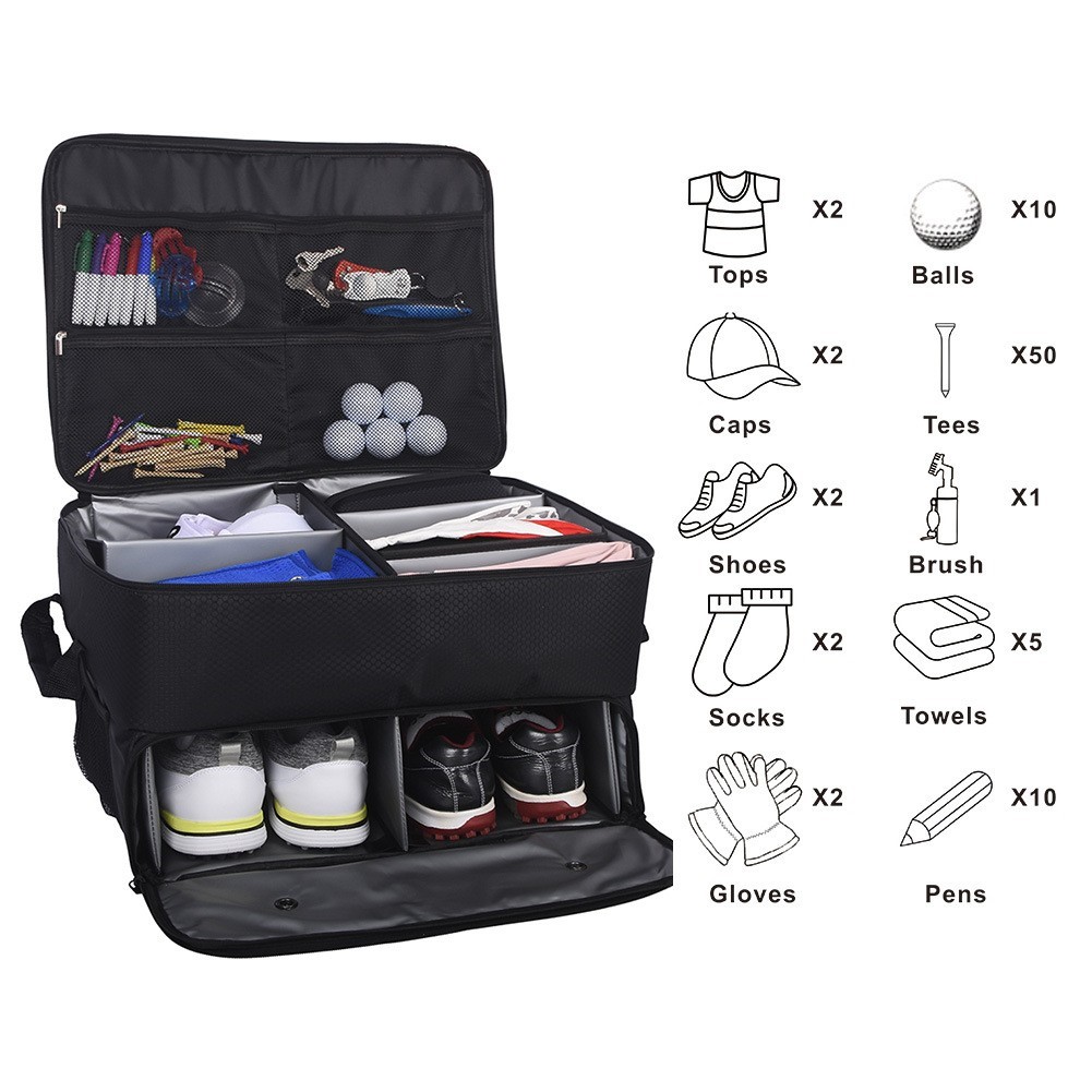 Golf Trunk Organizer Bag