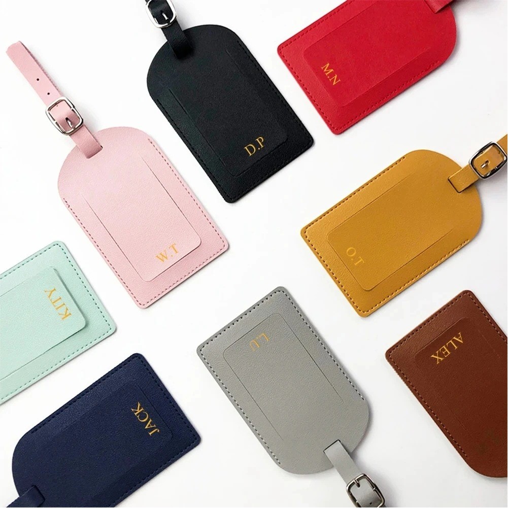 Leather Luggage Tag
