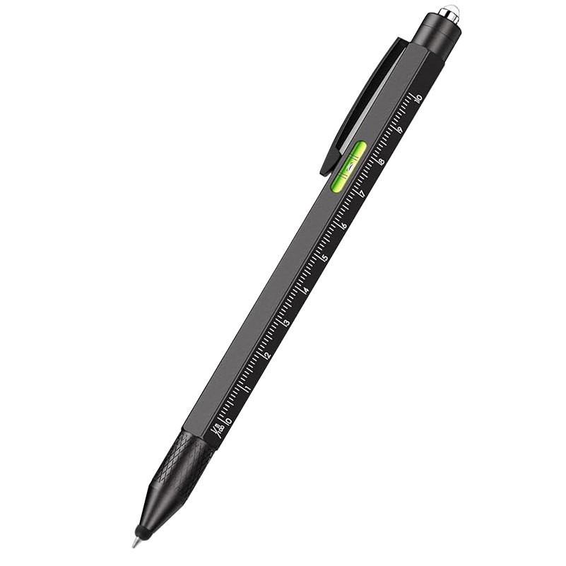 Multi-Function Metal Tool Pen With Led Light