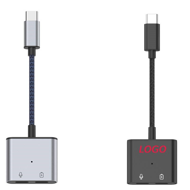 Adapter include two Type-C ports