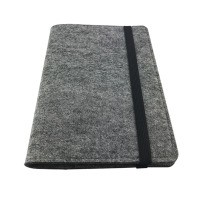 Felt Cover Notebook with Elastic Band
