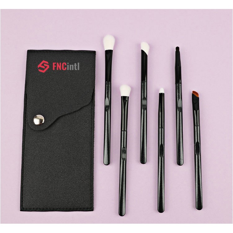 Professional Makeup Brush Set with Storage Case – Includes 6Brushes