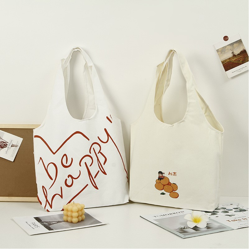 Vest Canvas Tote Bag 16.9"*15.7" (12oz)