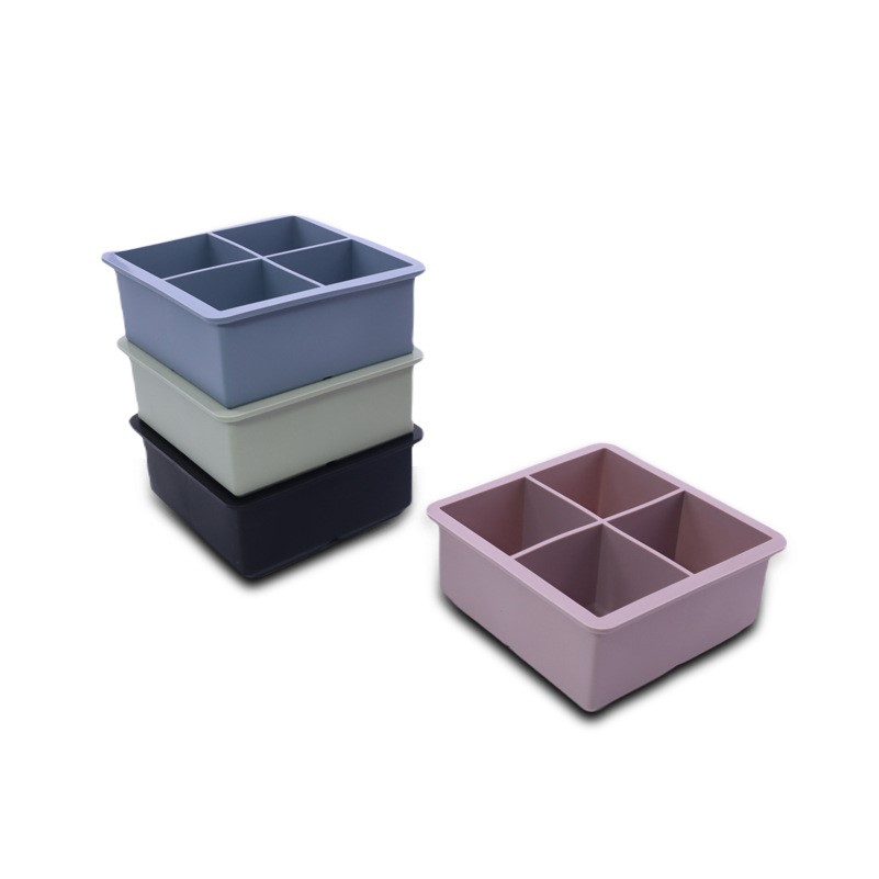 Silicone 4-Cavity Ice Mold