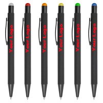 Metal Ballpoint Pen with Stylus