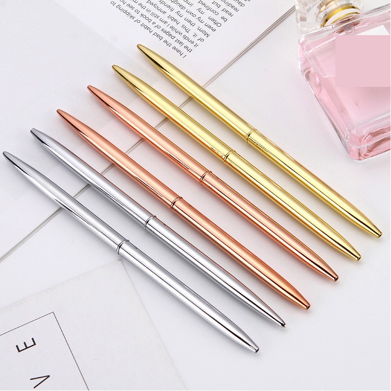 Mini Metal Ballpoint Pen with Twist Mechanism