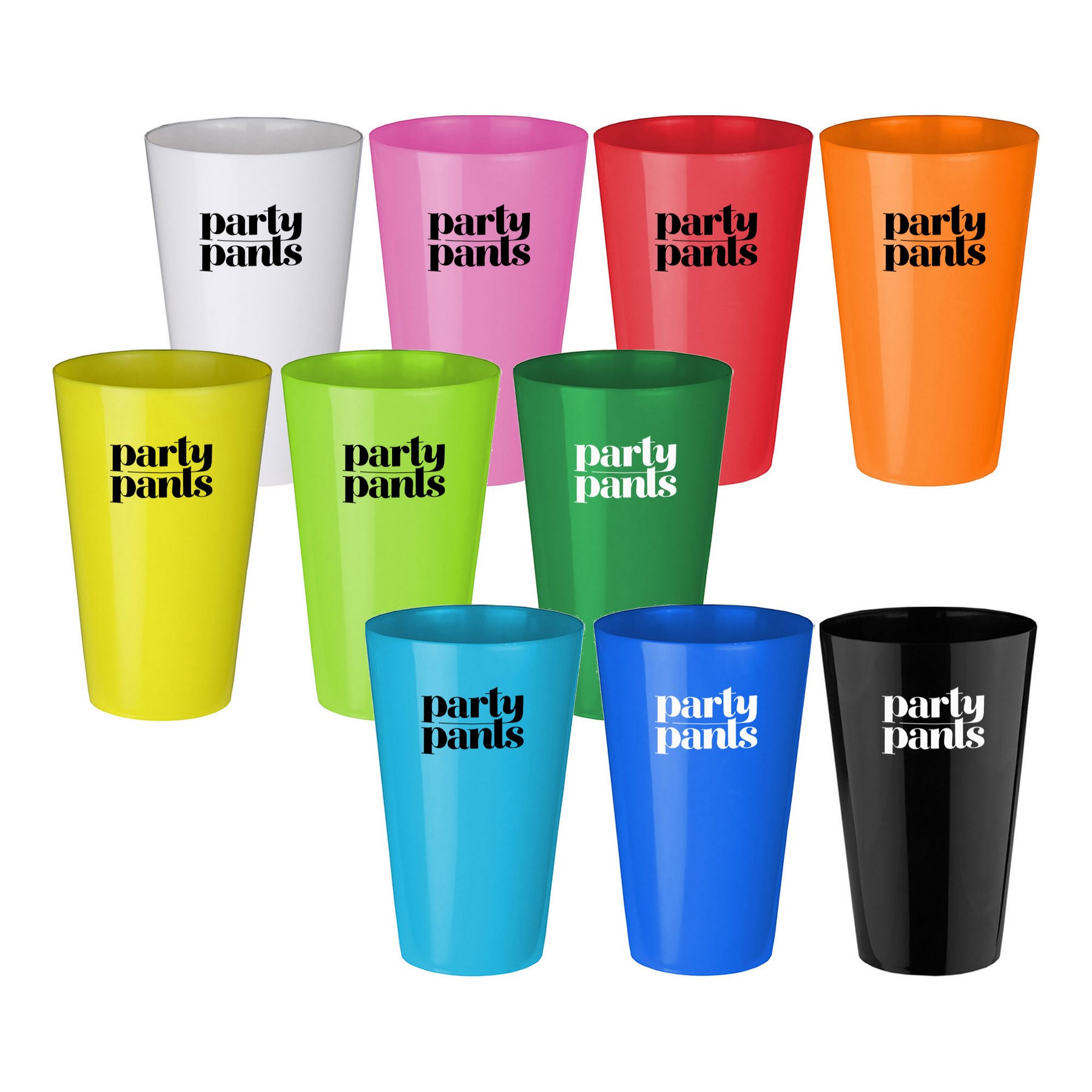 Colorful Plastic Tumbler