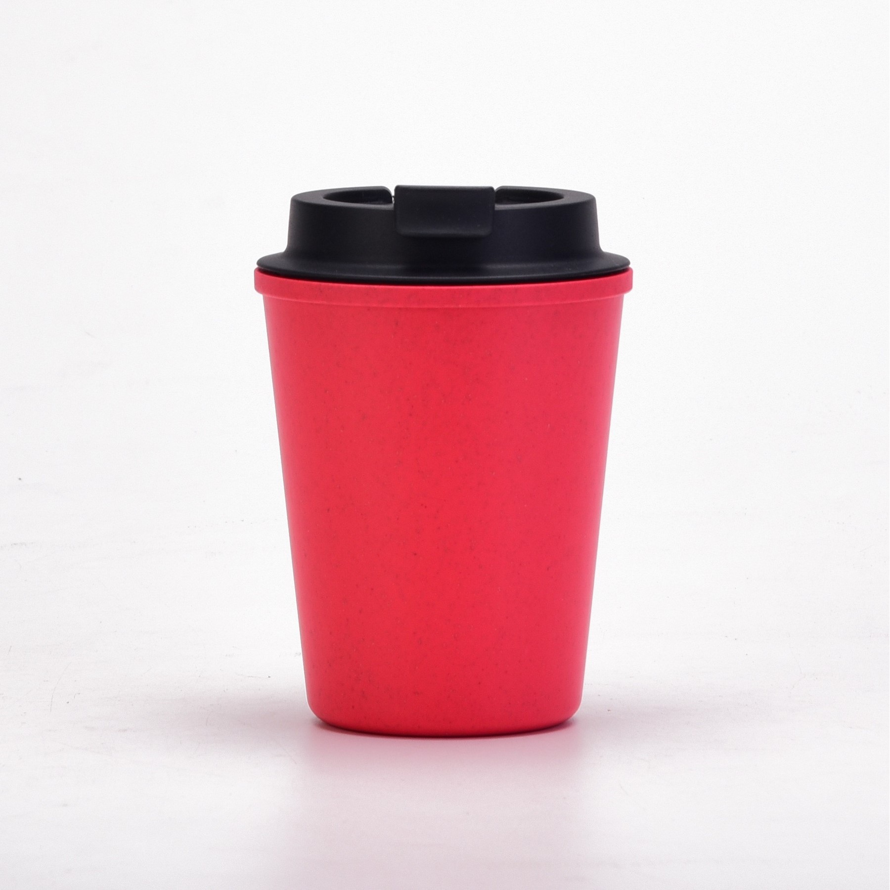 350ml Wheat Straw Fiber Tumbler Unbreakable Drinking Cup W/Lid