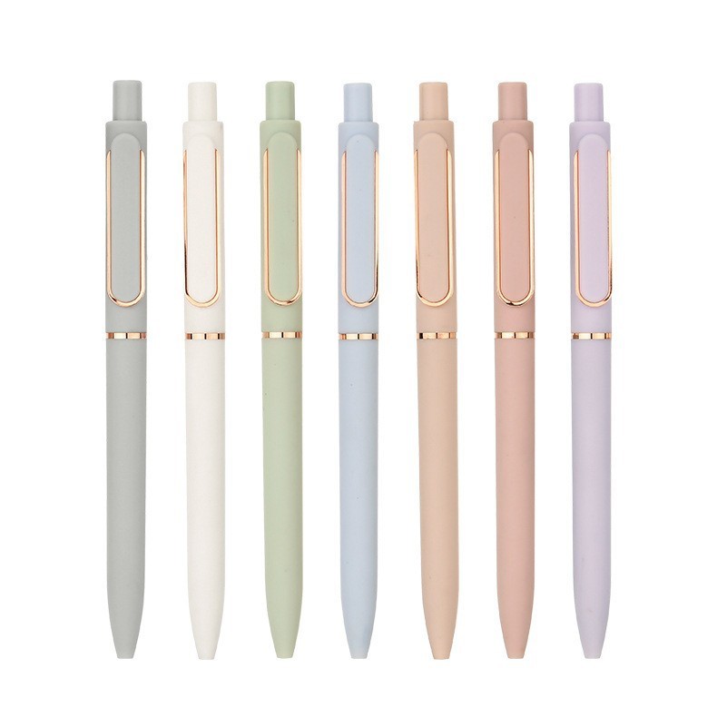 Morandi Metal Click Gel Pen