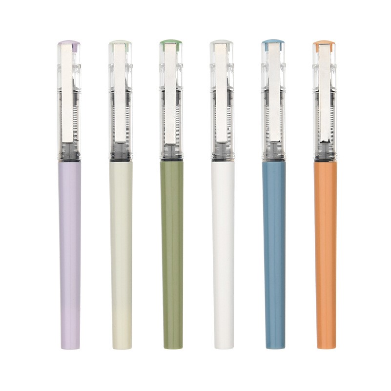 High-Quality Full-Tube Black Quick-Dry Rollerball Pen