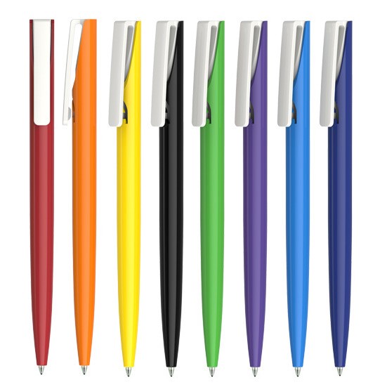 Slim Plastic Ballpoint Pen