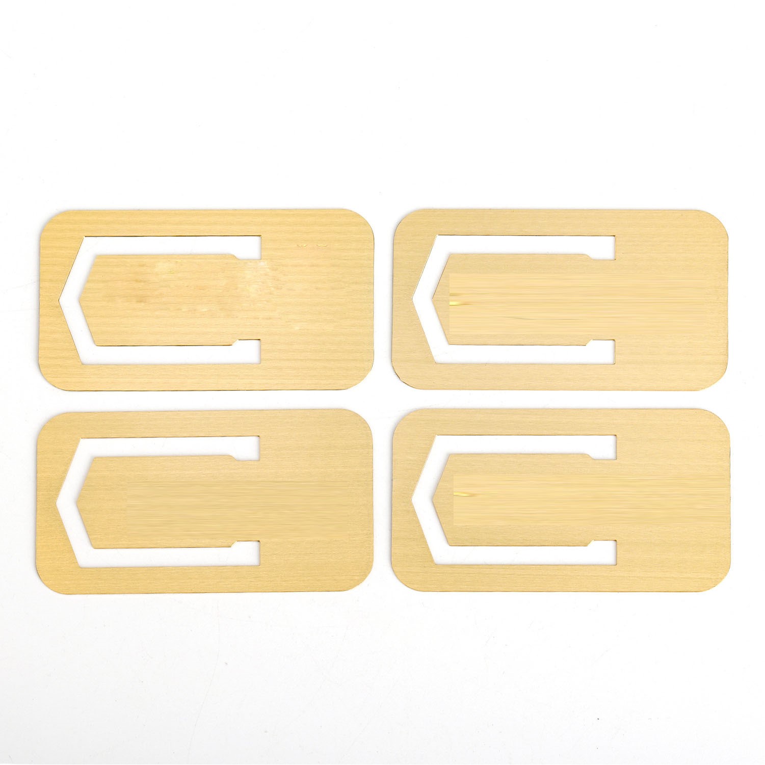 Slim Metal Bookmark Clip Elegant Page Marker