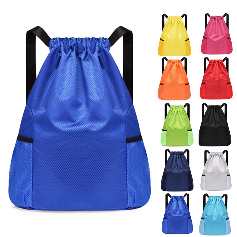 Oxford Drawstring Backpack With Large Capacity