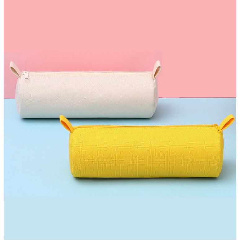 Cylindrical Large-Capacity Pencil Case