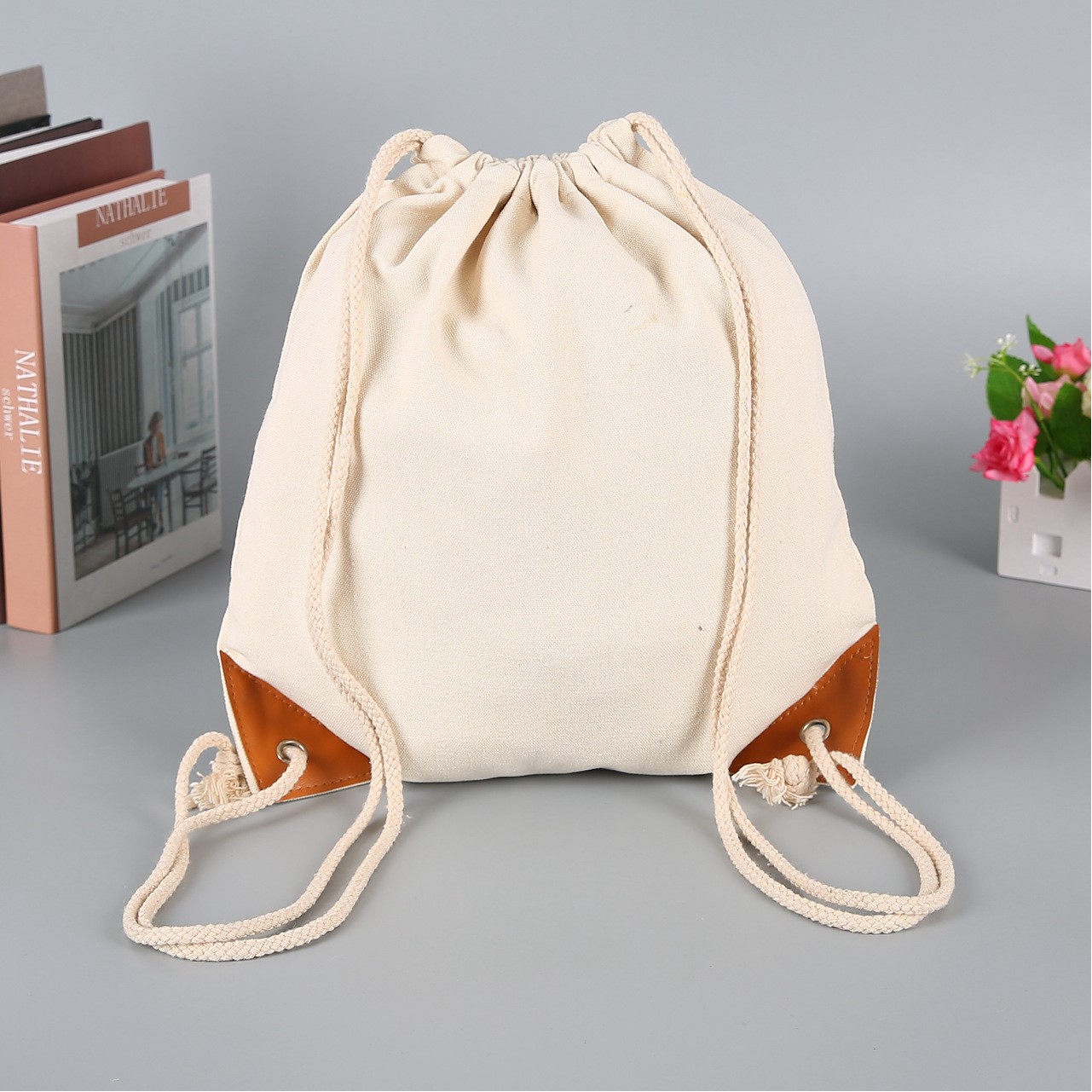 CanvasDrawstring Bag Cotton Gift Bag