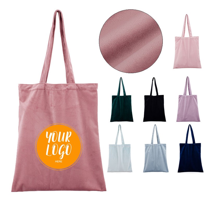 Colorful velvet fabric Tote Bag