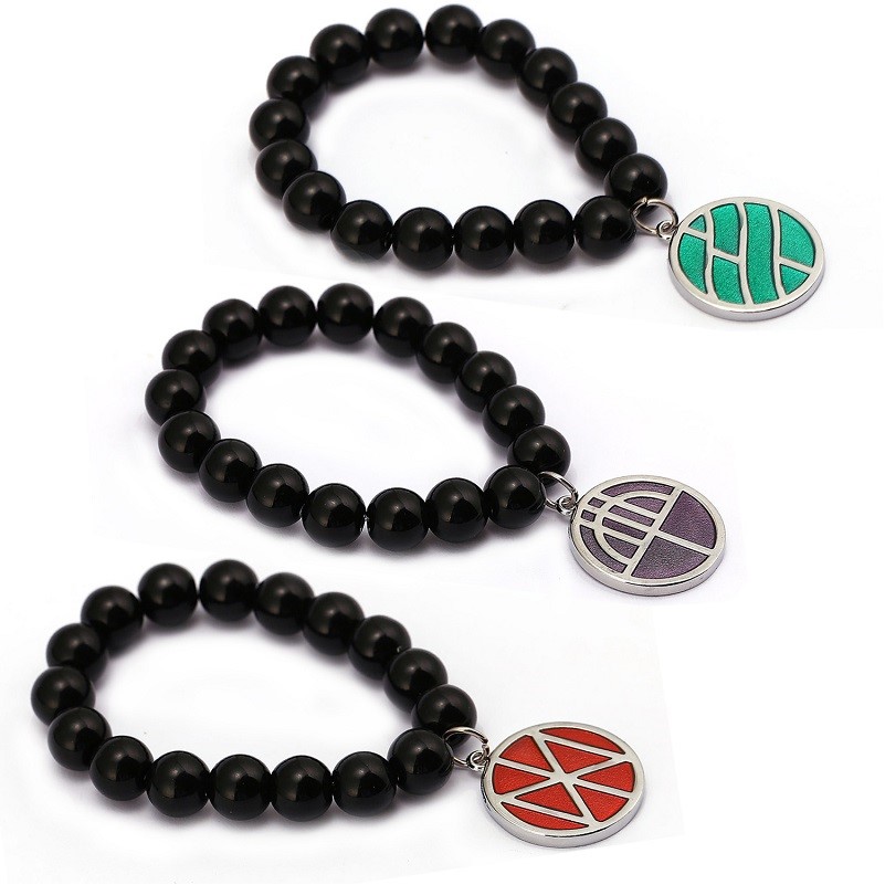 Custom Logo Amulet Buddha Beads Bracelet
