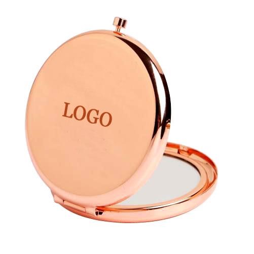 Rose Gold Mini Pocket Cosmetic Mirror