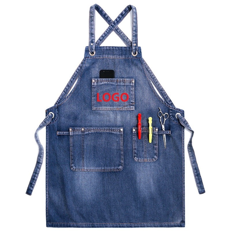Canvas Adjustable Apron w/Pockets