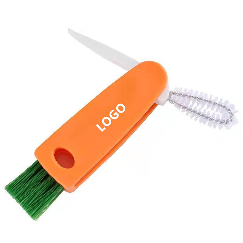 3-in-1 Mini Cleaning Brush w/Straw Cleaner