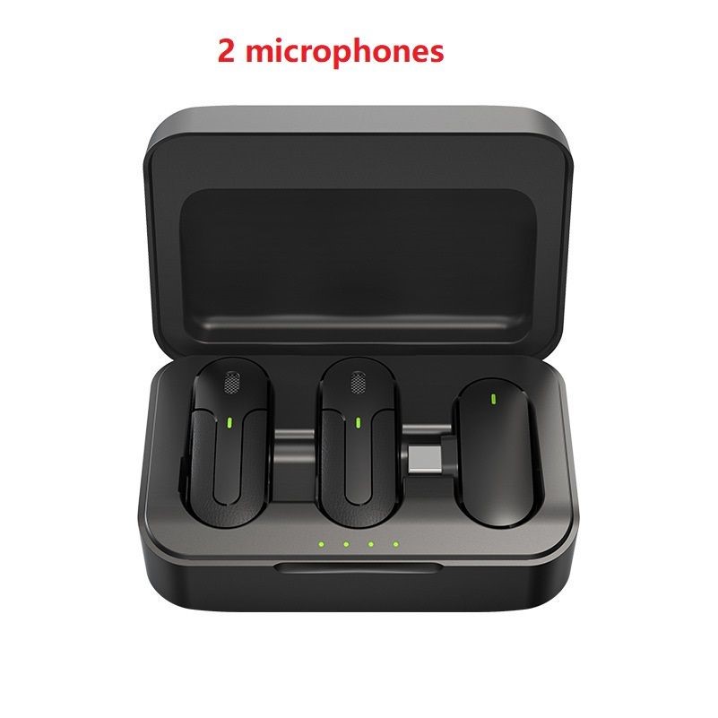 Lapel Microphone w/Charging Case