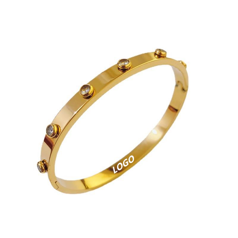Fashion & Advanced Titanium Steel Bangle