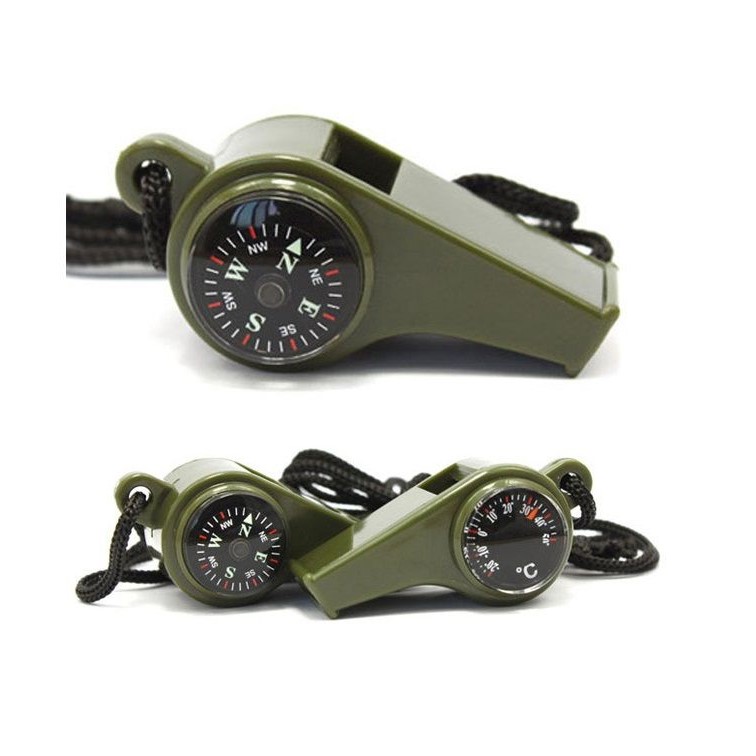 3-in-1 Emergency Survival Whistle