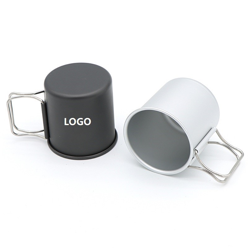 12 Oz. Aluminum Folding Mug