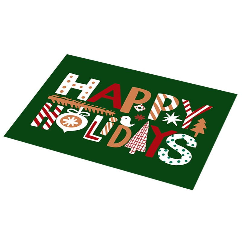 PVC Waterproof Christmas Table Mat