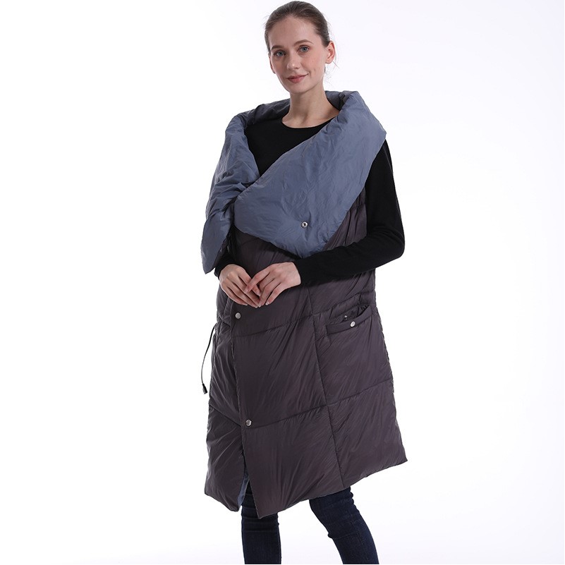6 Areas Heated Lightweight Warm Wearable Blanket Vest