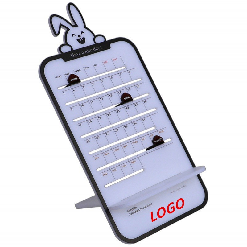 Perpetual Planner Calendar W/Phone Holder