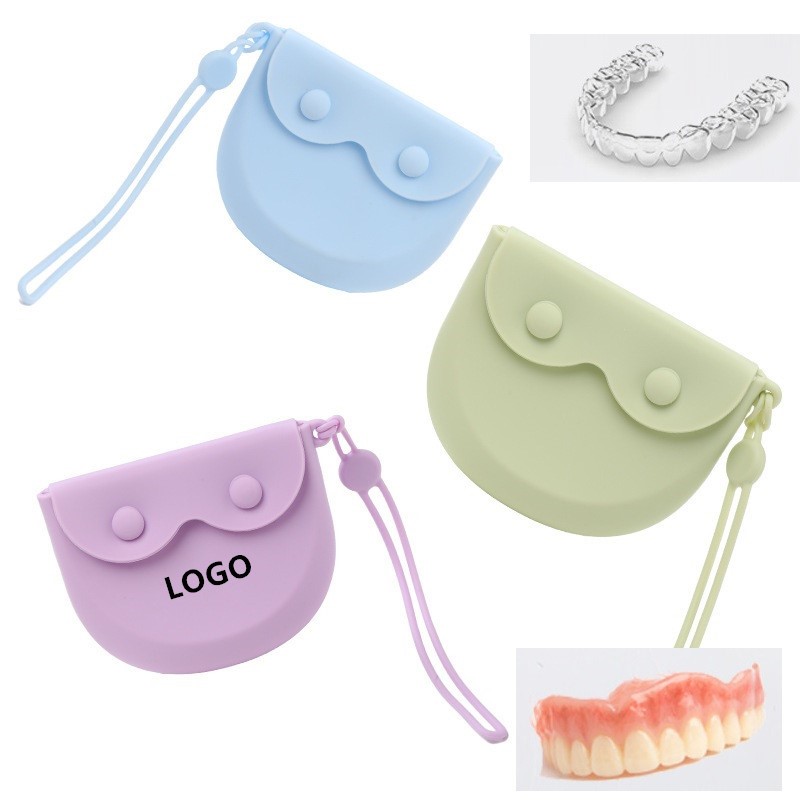Silicone Mouth Guard Retainer Case w/handle
