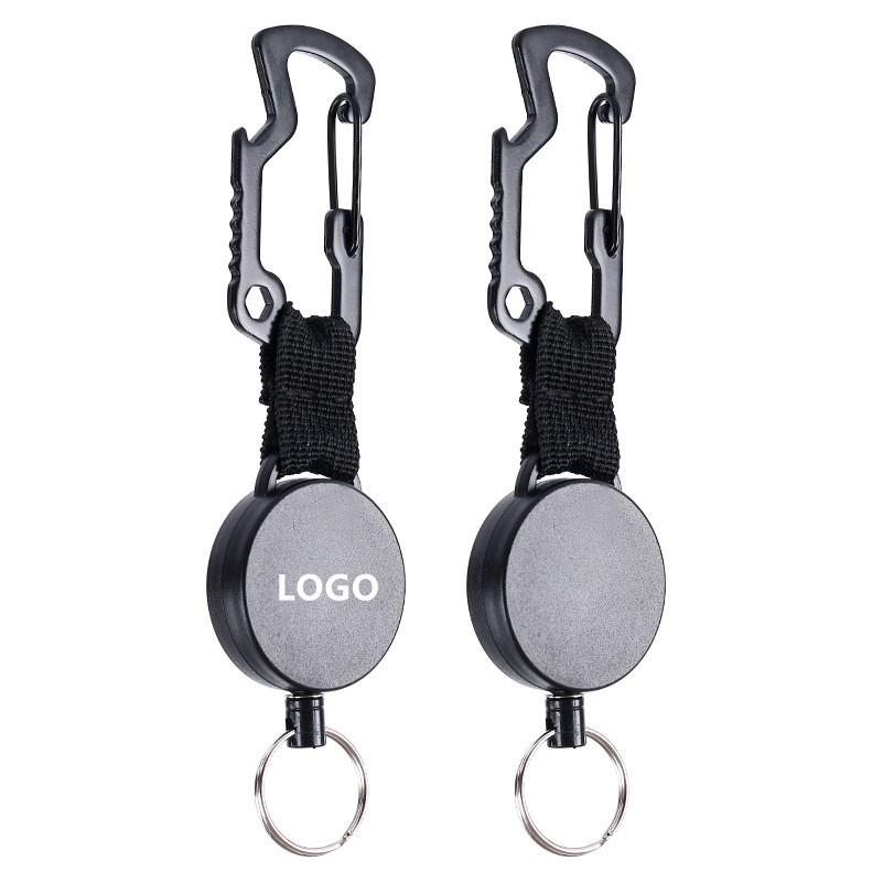 Outdoor Multi-Function Key Chain w/Bottle Opener & Hexagonal Tool & Sawtooth